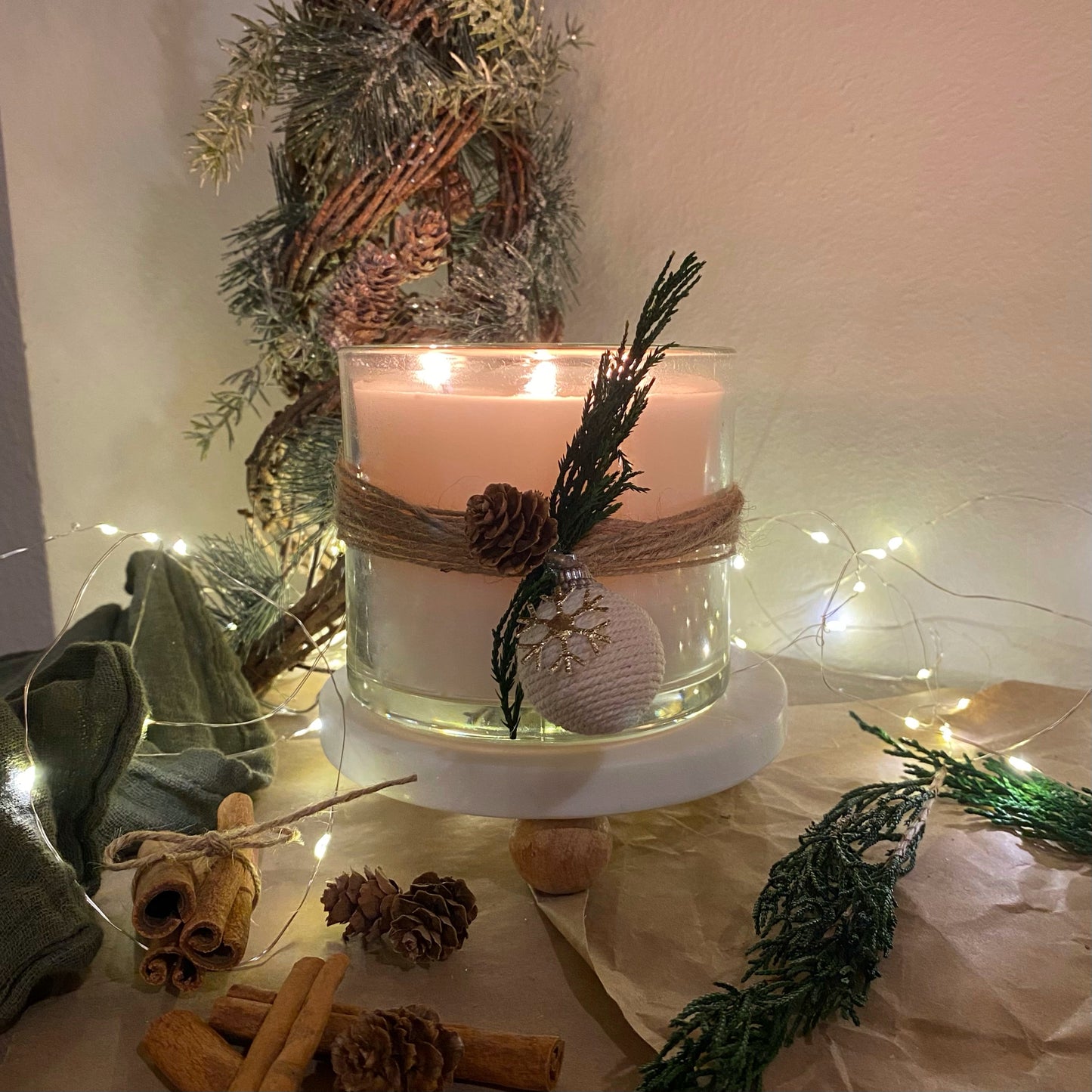 Silent Night Candle