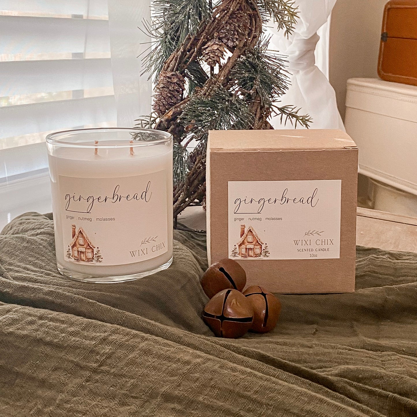 Gingerbread Candle
